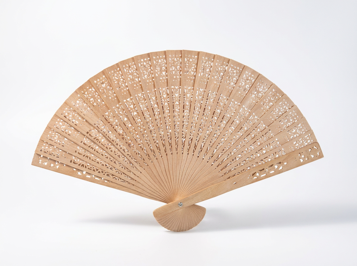 Folding Fan | Sandalwood | Sourced in Hong Kong