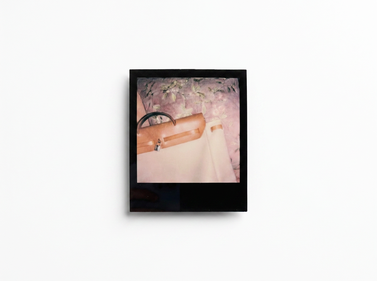 Black Polaroid | Brass Frame | BSR | Hand-Made & Sourced in Manhattan, New York