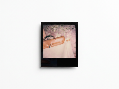 Black Polaroid | Brass Frame | BSR | Hand-Made & Sourced in Manhattan, New York