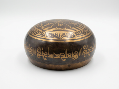Singing Bowl & Striker | Brass & Wood | Sourced in Manhattan, New York
